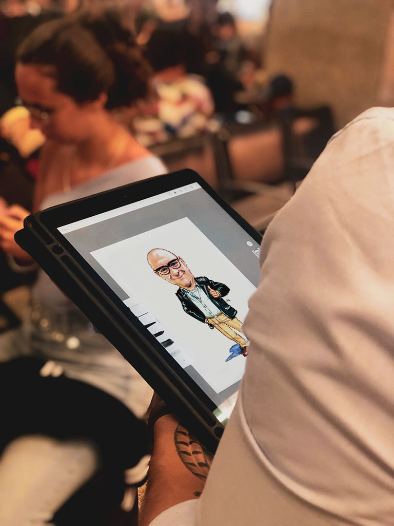 LIVE CARICATURES BY SEAN – MALTA